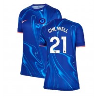 Camiseta Chelsea Ben Chilwell #21 Primera Equipación Replica 2024-25 para mujer mangas cortas